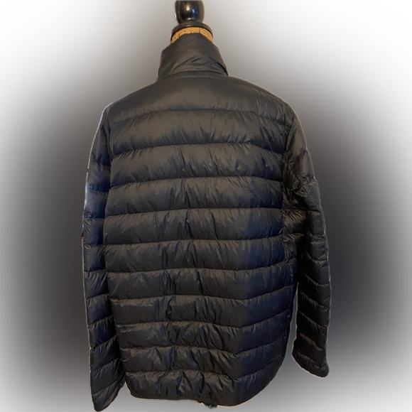 Eddie Bauer Sz XL Black Down Puffer Men’s Full Zip Jacket - Picture 2 of 11